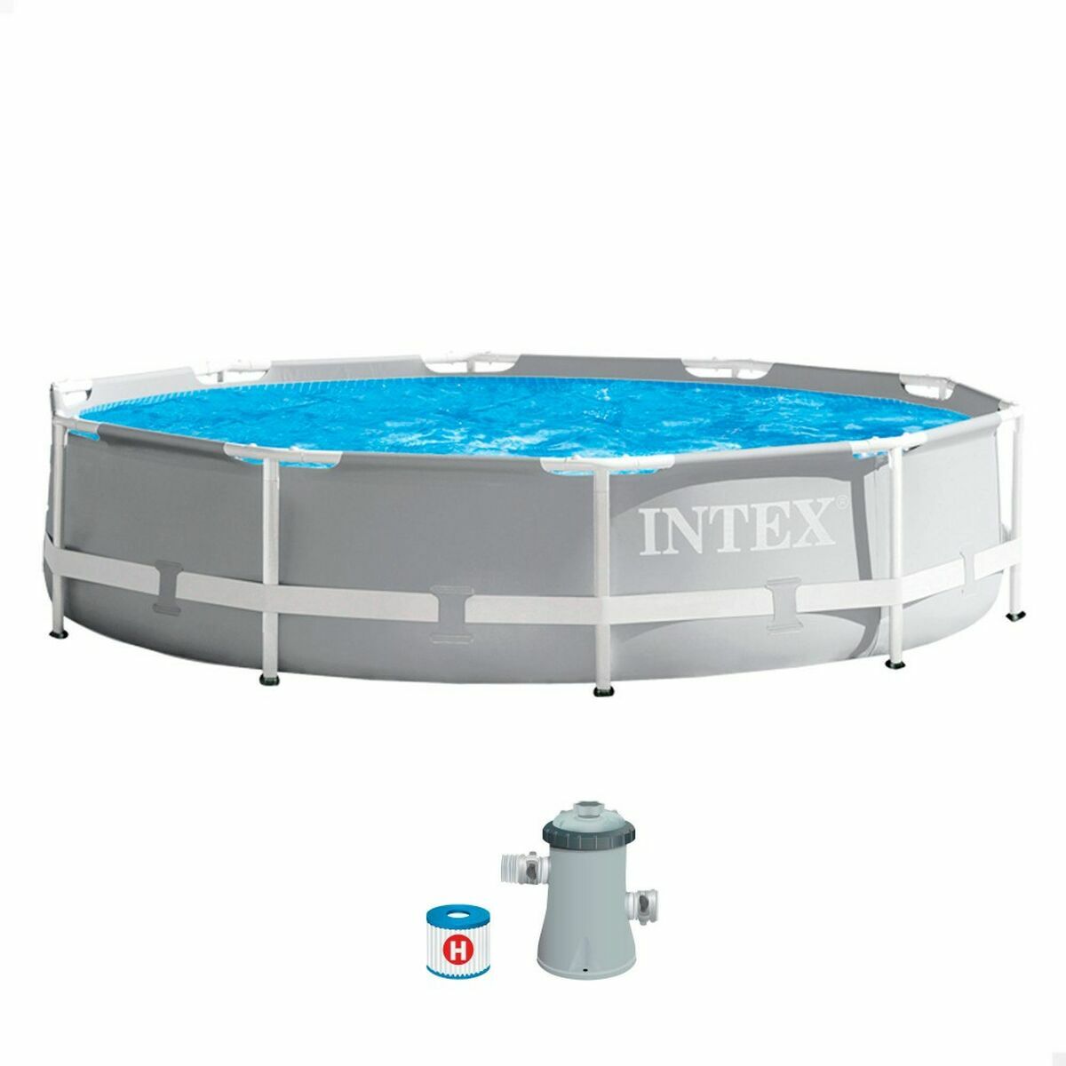 Baseins Noņemams Intex Prism Frame 305 x 76 cm 4485 L Apaļa